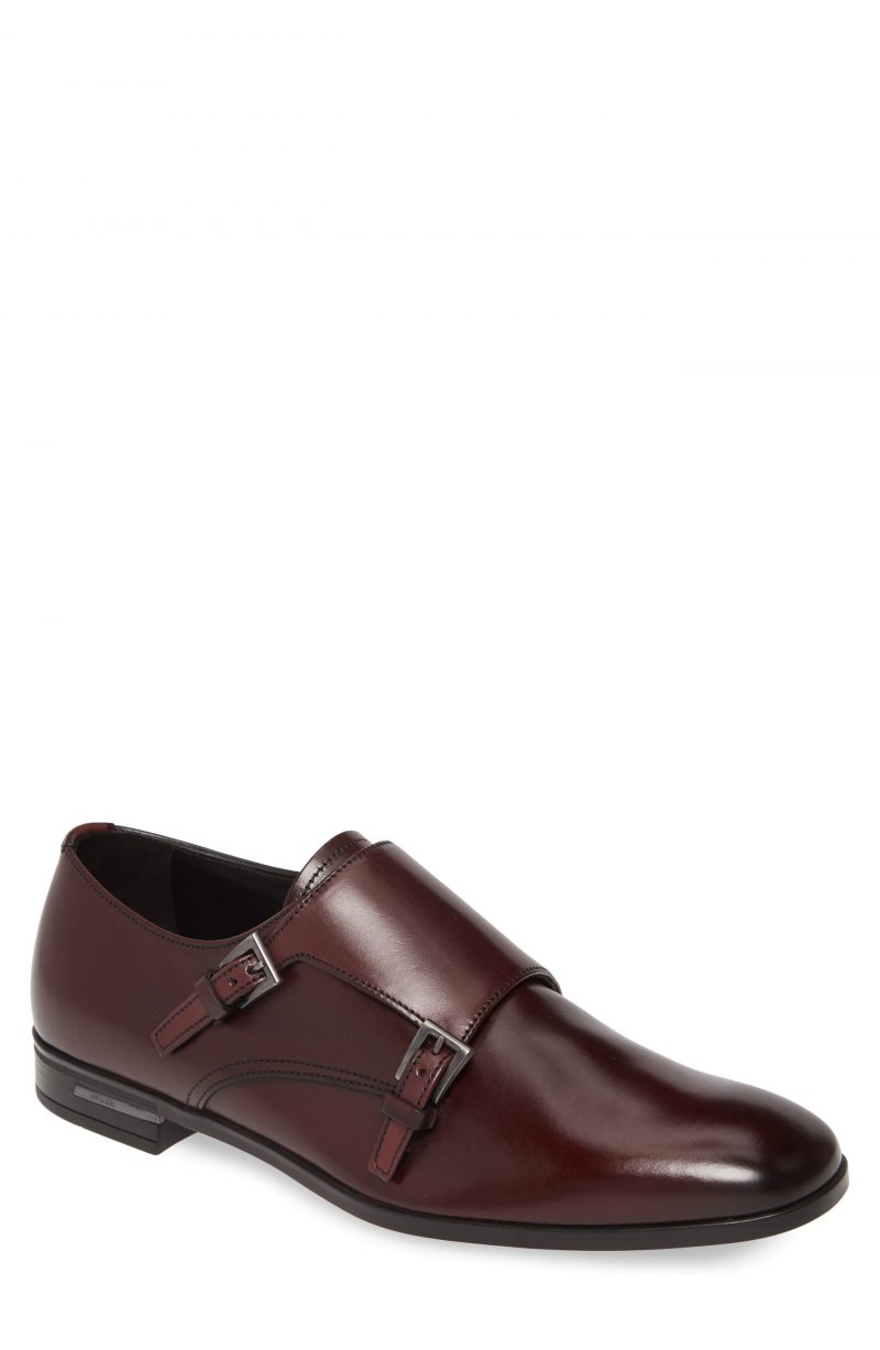 prada mens monk strap shoes