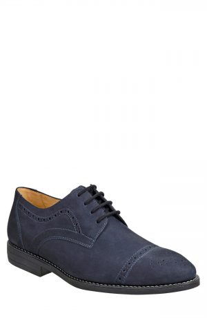 Men's Sandro Moscoloni Avery Cap Toe Derby, Size 8 D - Blue Men's Sandro Moscoloni Avery Cap Toe Derby, Size 8 D - Blue