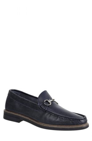 Men's Sandro Moscoloni Lucio Bit Loafer, Size 7.5 D - Blue Men's Sandro Moscoloni Lucio Bit Loafer, Size 7.5 D - Blue