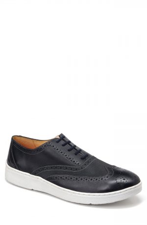 Men's Sandro Moscoloni Miklos Wingtip, Size 9 D - Black Men's Sandro Moscoloni Miklos Wingtip, Size 9 D - Black