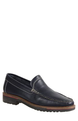 Men's Sandro Moscoloni Neville Loafer, Size 7.5 D - Blue Men's Sandro Moscoloni Neville Loafer, Size 7.5 D - Blue