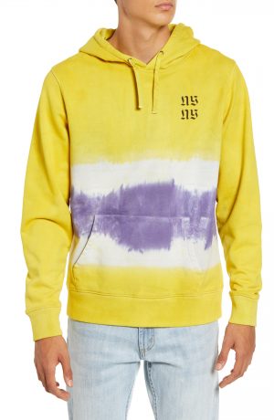 Men's Saturdays Nyc Tower Exclusive Hooded Sweatshirt, Size Small - Yellow Men's Saturdays Nyc Tower Exclusive Hooded Sweatshirt, Size Small - Yellow