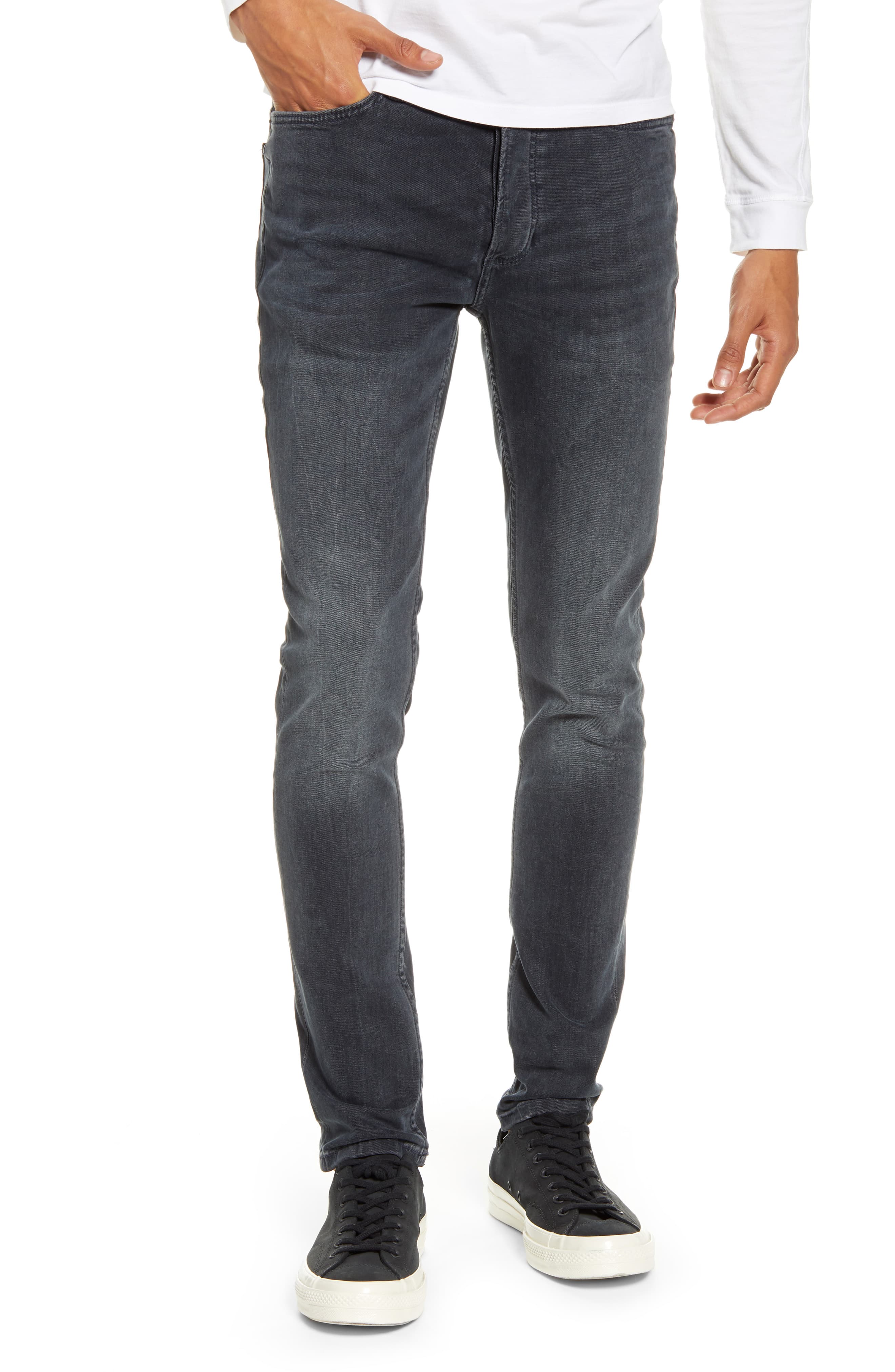 Men’s Topman Dark Blue Skinny Fit Jeans, Size 30 x 32 – Blue | The ...