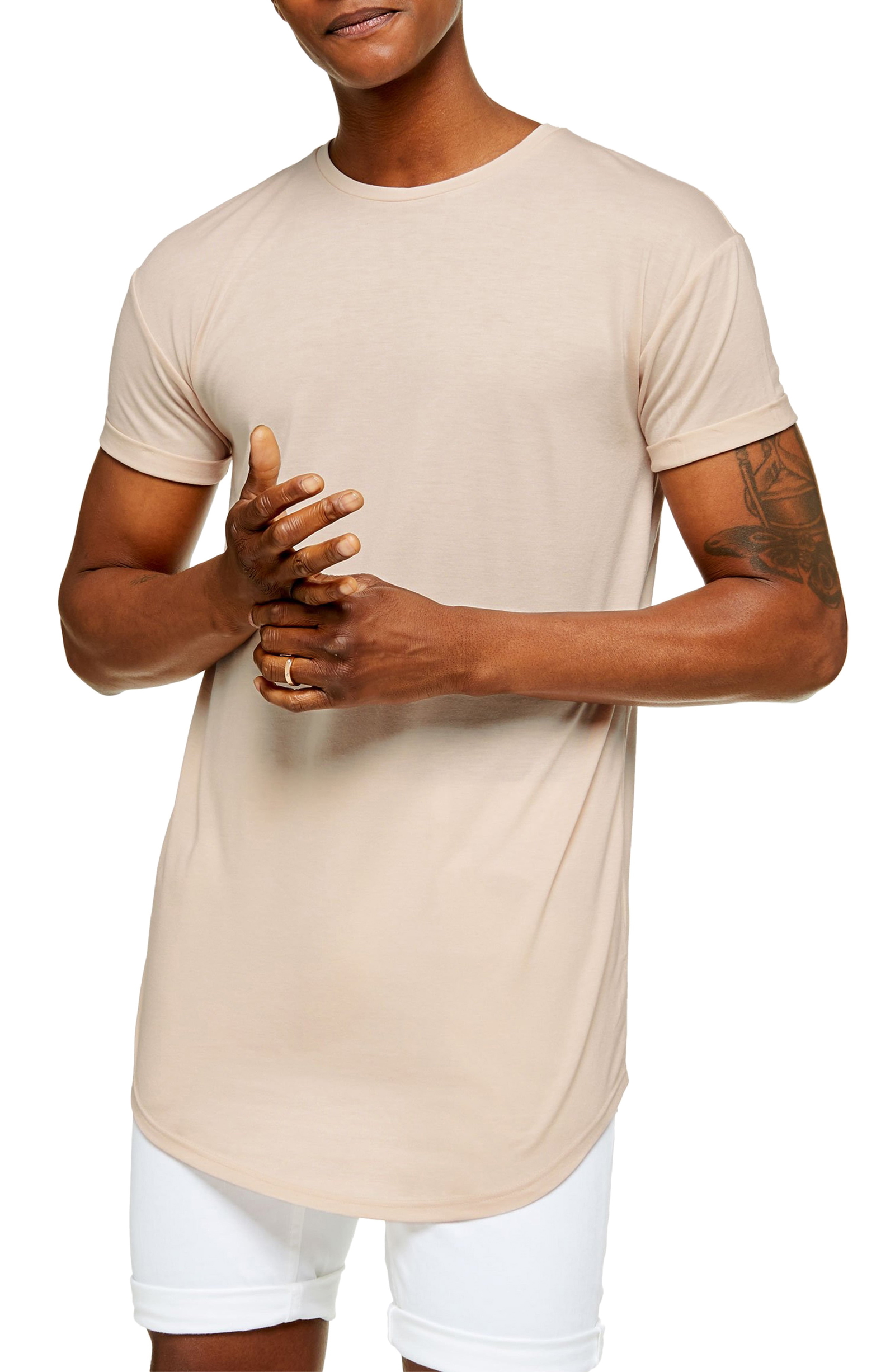 topman pink t shirt