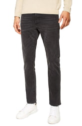 Men's Topman Washed Stretch Slim Fit Jeans, Size 36 x 34 - Black Men's Topman Washed Stretch Slim Fit Jeans, Size 36 x 34 - Black