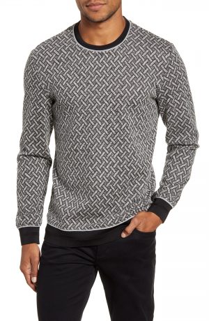 Men's Vince Camuto Slim Fit Performance Crewneck Sweater, Size Small - White Men's Vince Camuto Slim Fit Performance Crewneck Sweater, Size Small - White