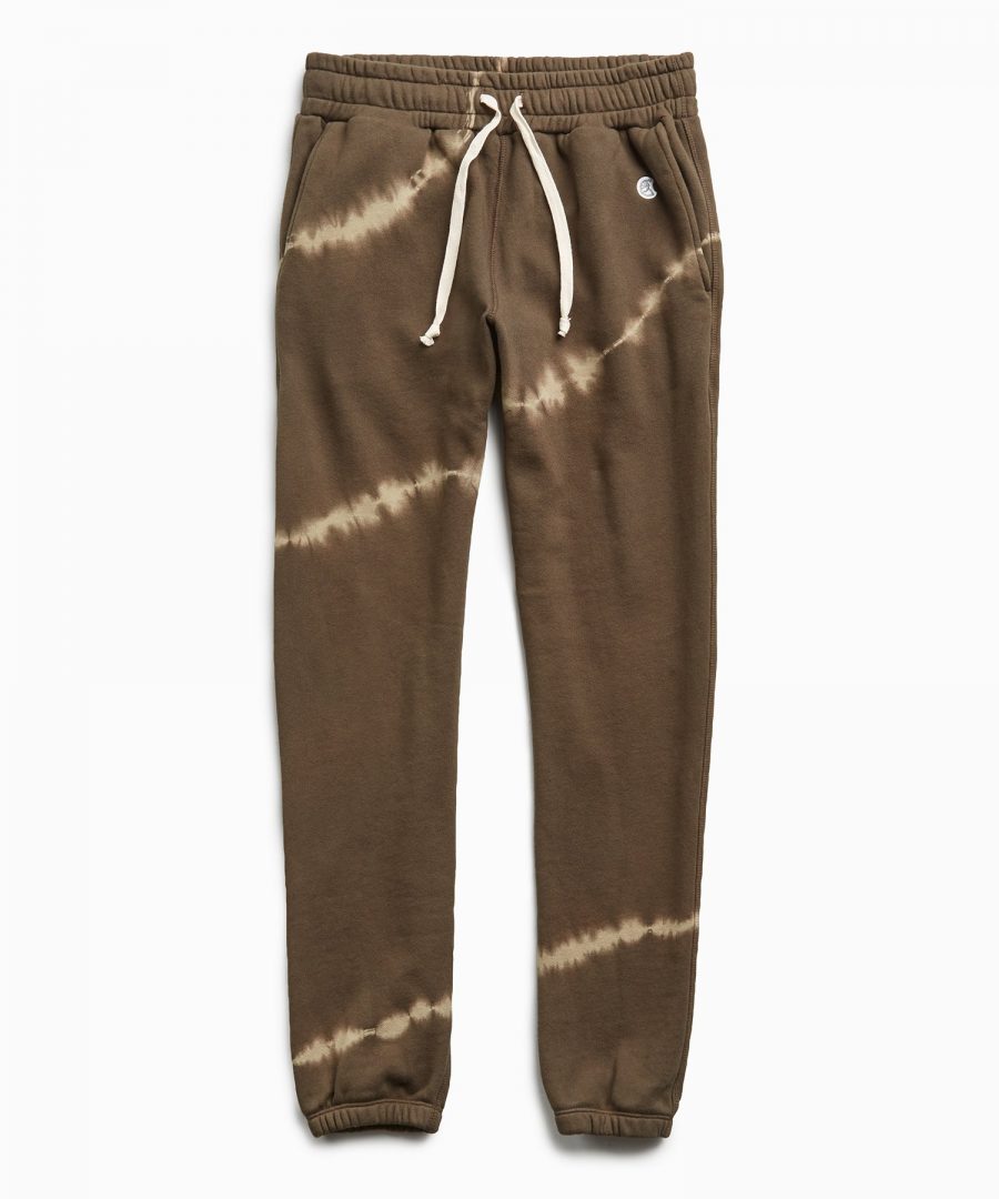 olive tie waist pants