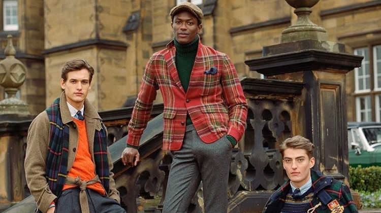 Hamid, Angus & Jegor Travel to Scotland in POLO Ralph Lauren Fall ’19 Collection