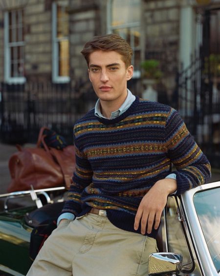 Hamid, Angus & Jegor Travel to Scotland in POLO Ralph Lauren Fall '19 Collection