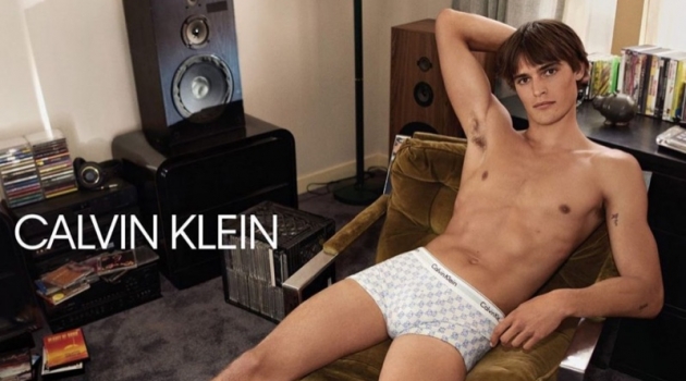 Parker van Noord Strips Down for Calvin Klein #CK50 Campaign Parker van Noord stars in the Calvin Klein #CK50 underwear campaign.