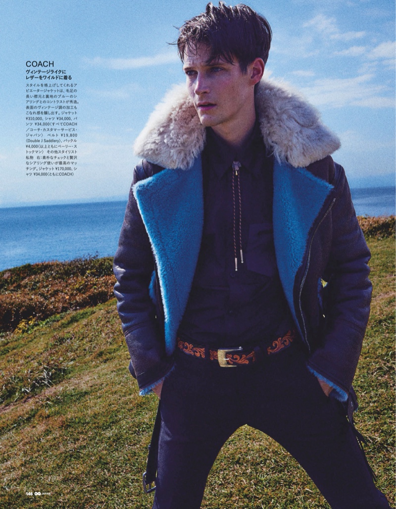 Mister Lonely: Philip Witts for GQ Japan