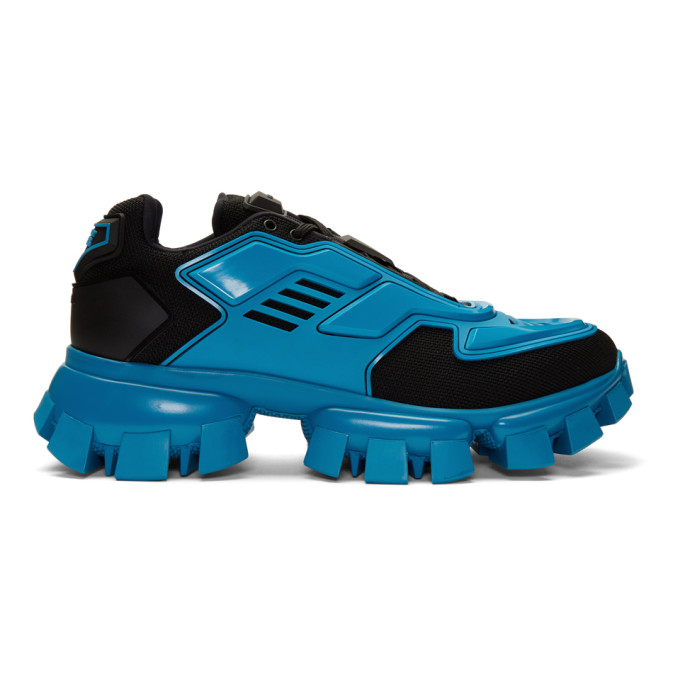 prada cloudbust black and blue