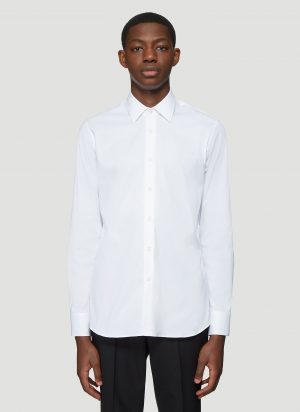 Prada Classic Shirt in White size EU - 41 Prada Classic Shirt in White size EU - 41
