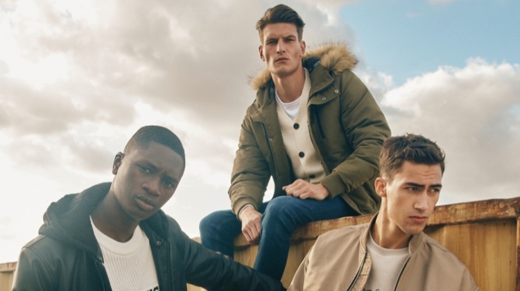 John, Alessio & Junior Sport Essential Outerwear from River Island