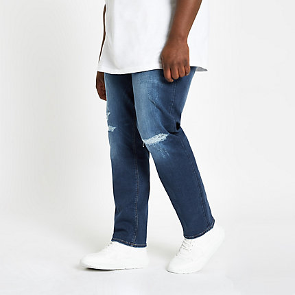 river island ripped jeans mens