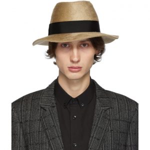 Saint Laurent Brown Felt Fedora Saint Laurent Brown Felt Fedora