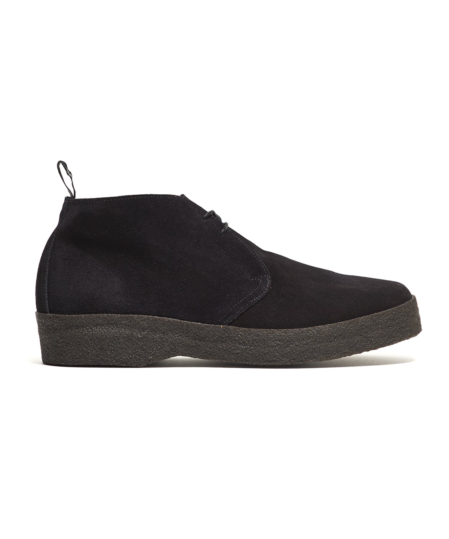Sanders Suede Chukka Boot in Black | The Fashionisto
