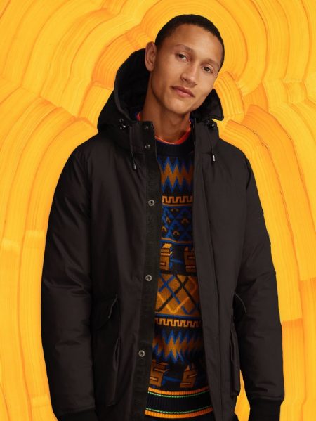 The windbreaker is front and center as part of Scotch & Soda's fall-winter 2019 outerwear.