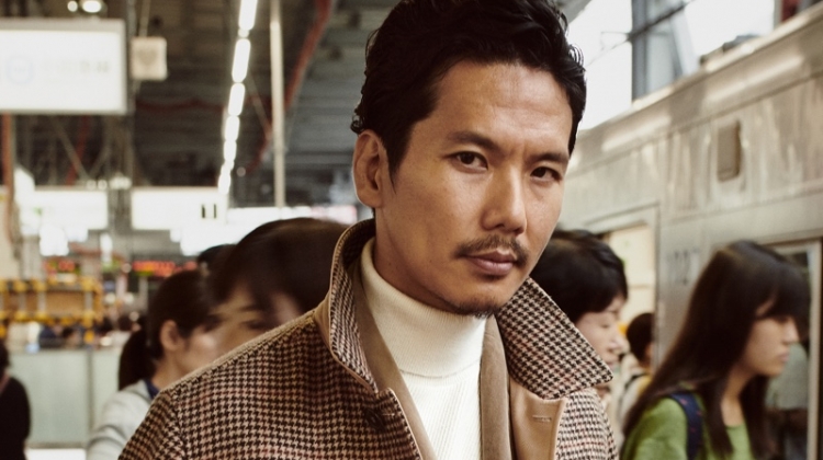 Fashion director Shuhei Nishiguchi is a chic vision for Mango's fall 2019 #BEanICON campaign.