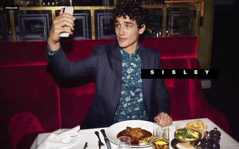 Federico Novello fronts Sisley's fall-winter 2019 campaign.