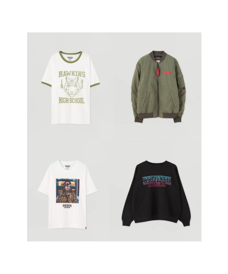 Pull & Bear x Stranger Things Collection » A Look Inside Pull & Bear's Fall 'Stranger Things' Collection Pull & Bear x Stranger Things Collection