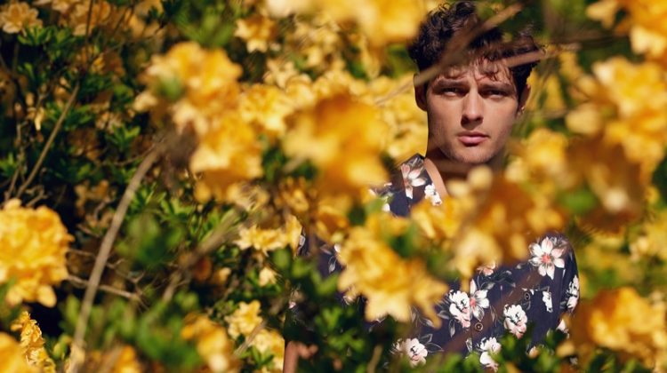 Hannes Gobeyn Sports Fall Style for Ted Baker London