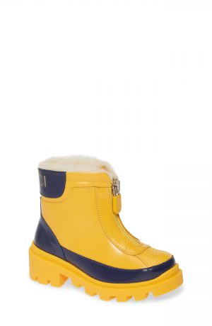Toddler Gucci Cree Faux Fur Lined Boots, Size 10US / 26EU - Yellow Toddler Gucci Cree Faux Fur Lined Boots, Size 10US / 26EU - Yellow