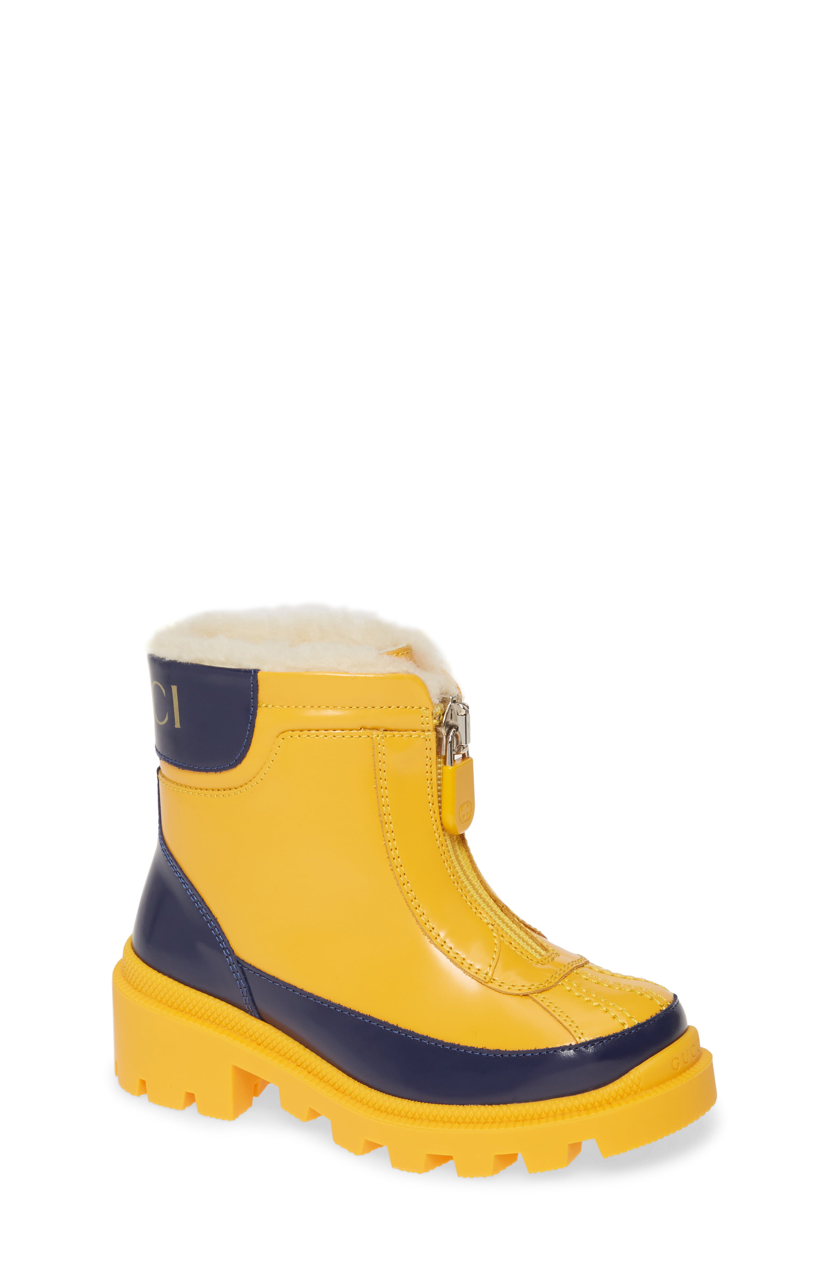gucci construction boots