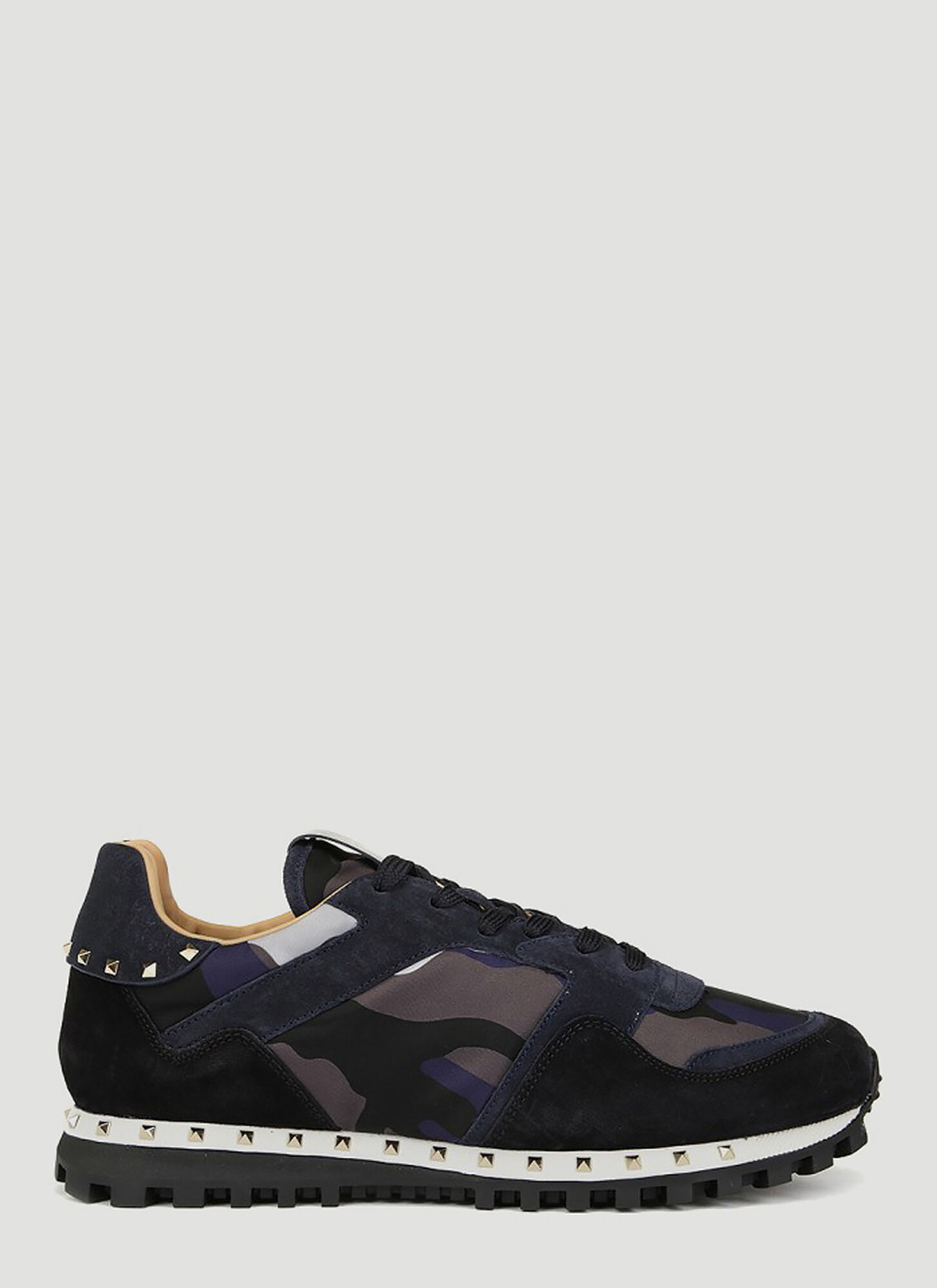 Valentino Camouflage Sneakers in Blue size EU – 42 | The Fashionisto