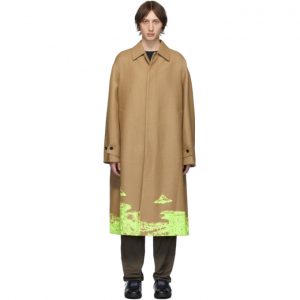 Valentino Tan Undercover Edition Time Traveller Coat Valentino Tan Undercover Edition Time Traveller Coat