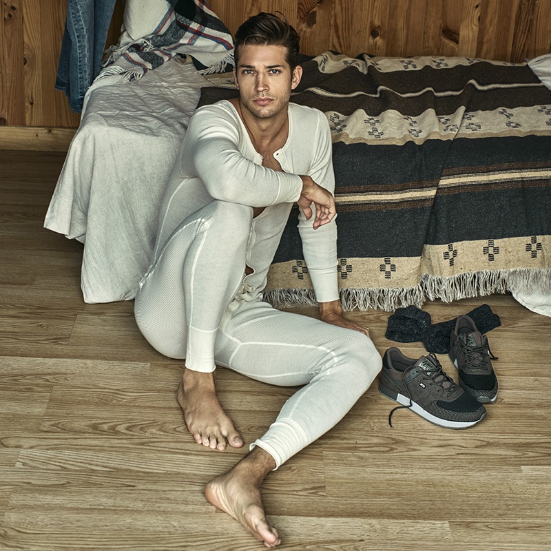 Ben Bowers stars in Xti's fall-winter 2019 campaign.