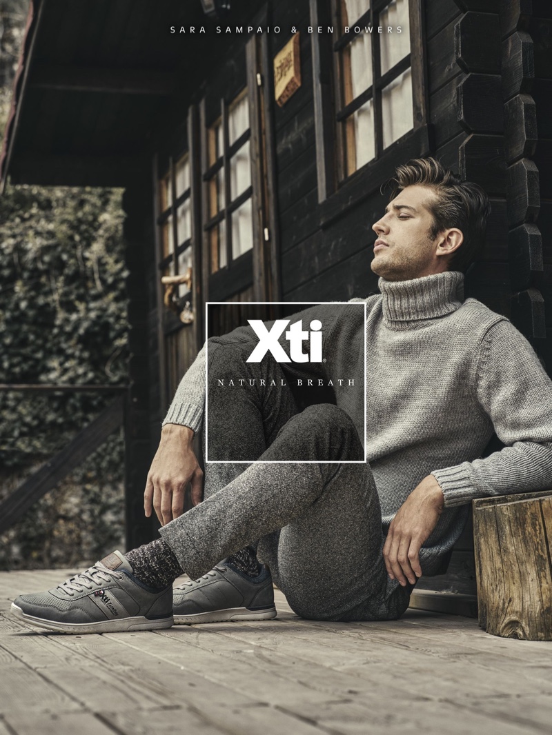 Once more, Xti enlists Ben Bowers as the face of its latest campaign.