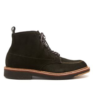 ALDEN SUEDE INDY BOOT IN DARK GREEN SUEDE EXCLUSIVE ALDEN SUEDE INDY BOOT IN DARK GREEN SUEDE EXCLUSIVE