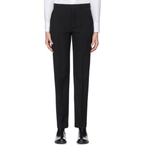 AMI Alexandre Mattiussi Black Wool Tailored Trousers AMI Alexandre Mattiussi Black Wool Tailored Trousers