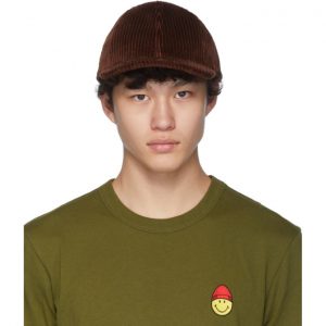AMI Alexandre Mattiussi Brown Patch Cap AMI Alexandre Mattiussi Brown Patch Cap