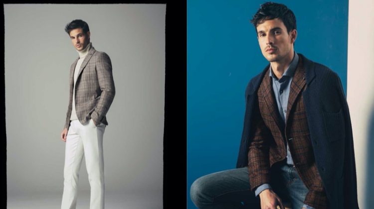 Anthony Gastelier Dons Classic Menswear for Barbati Fall ’19 Campaign