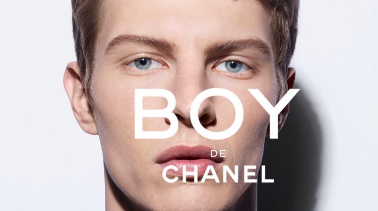 Model Tim Schuhmacher stars in the Boy de Chanel campaign.