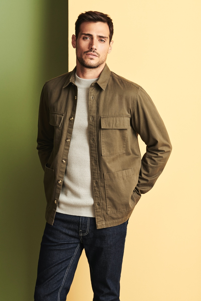 Richard Deiss embraces casual style in a fall-winter 2019 look from Burton.