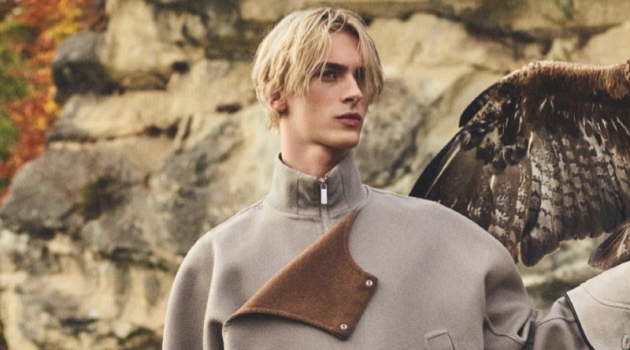 Dominik Sadoch Dons Dior Men for GQ Germany Dominik Sadoch Dons Dior Men for GQ Germany