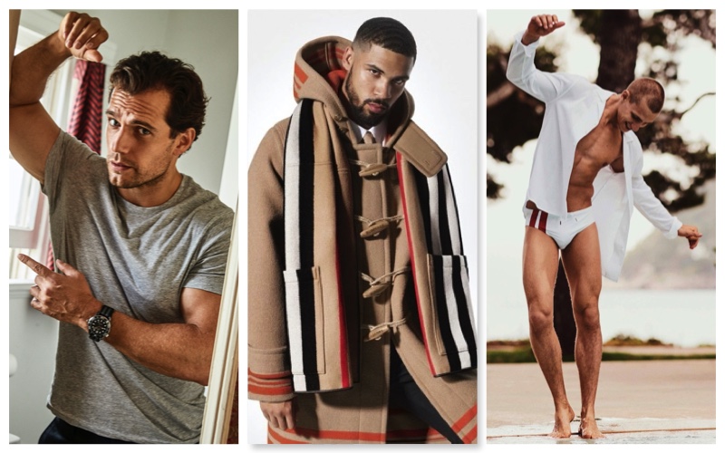 week in review henry cavill burberry orlebar brown more