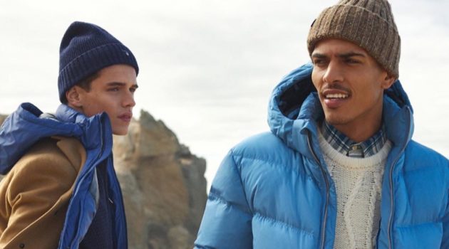 Geron & Jordy Venture Outdoors for GANT Fall '19 Campaign Models Jordy Baan and Geron McKinley star in GANT's fall-winter 2019 campaign.