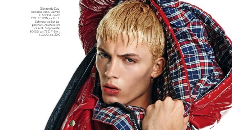 João Knorr Rocks Colorful Looks for InStyle Men Germany