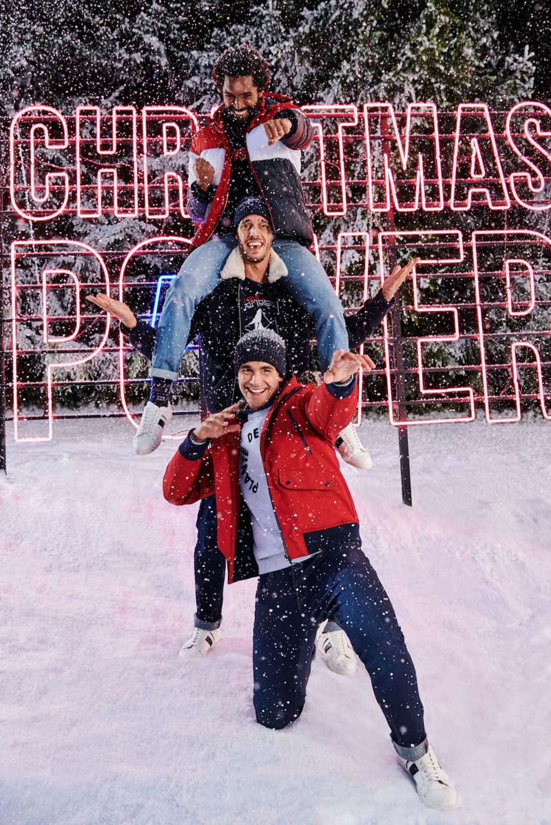 Jules enlists Thiago Santos, Federico Cola, and Gonçalo Pinto as the stars of its Christmas 2019 campaign.