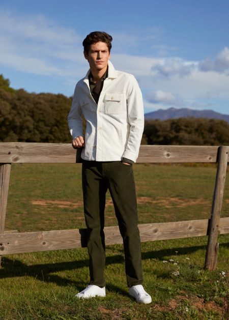 The Great Escape: Justin Eric Martin Dons Latest from Mango
