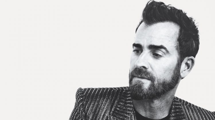 Justin Theroux wears Tiffany & Co. accessories for Town & Country.