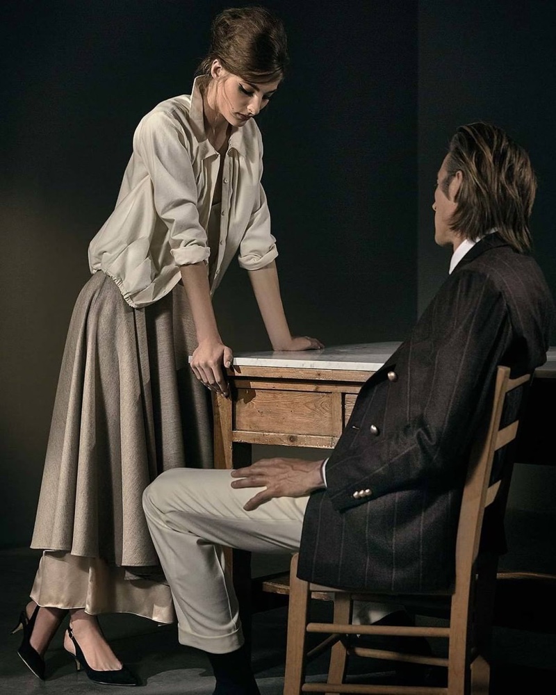 Annie Tice and Joel Frampton come together for Lardini's "Obsession."