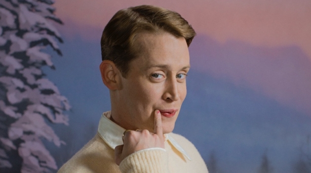 Macaulay Culkin stars in Happy Socks' holiday 2019 campaign.