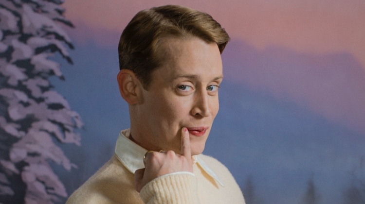 Macaulay Culkin Spreads Holiday Spirit with Happy Socks