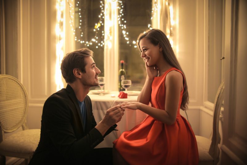 Man Proposing Formal Style