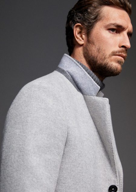 Wool Rising: Justice Joslin Dons Shades of Gray + More for Mango